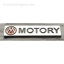 Plastic Chrome Emblem &amp; Company Logo Badge